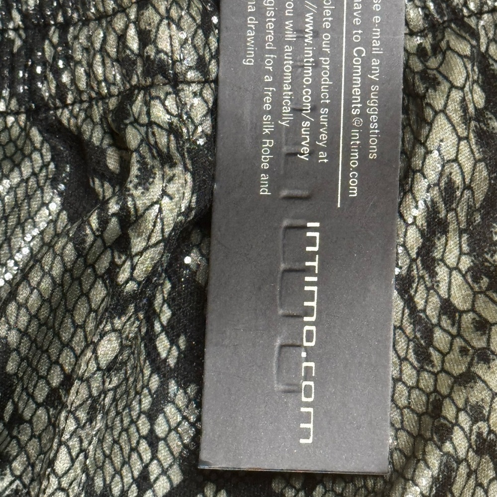Intimo Snake Pattern Silk Boxers - Picture 5 of 10